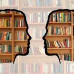 silhouette, head, bookshelf, knowledge, information, collected, library, dictionary, saved, bookshelf, knowledge, knowledge, knowledge, information, information, information, library, library, library, library, library