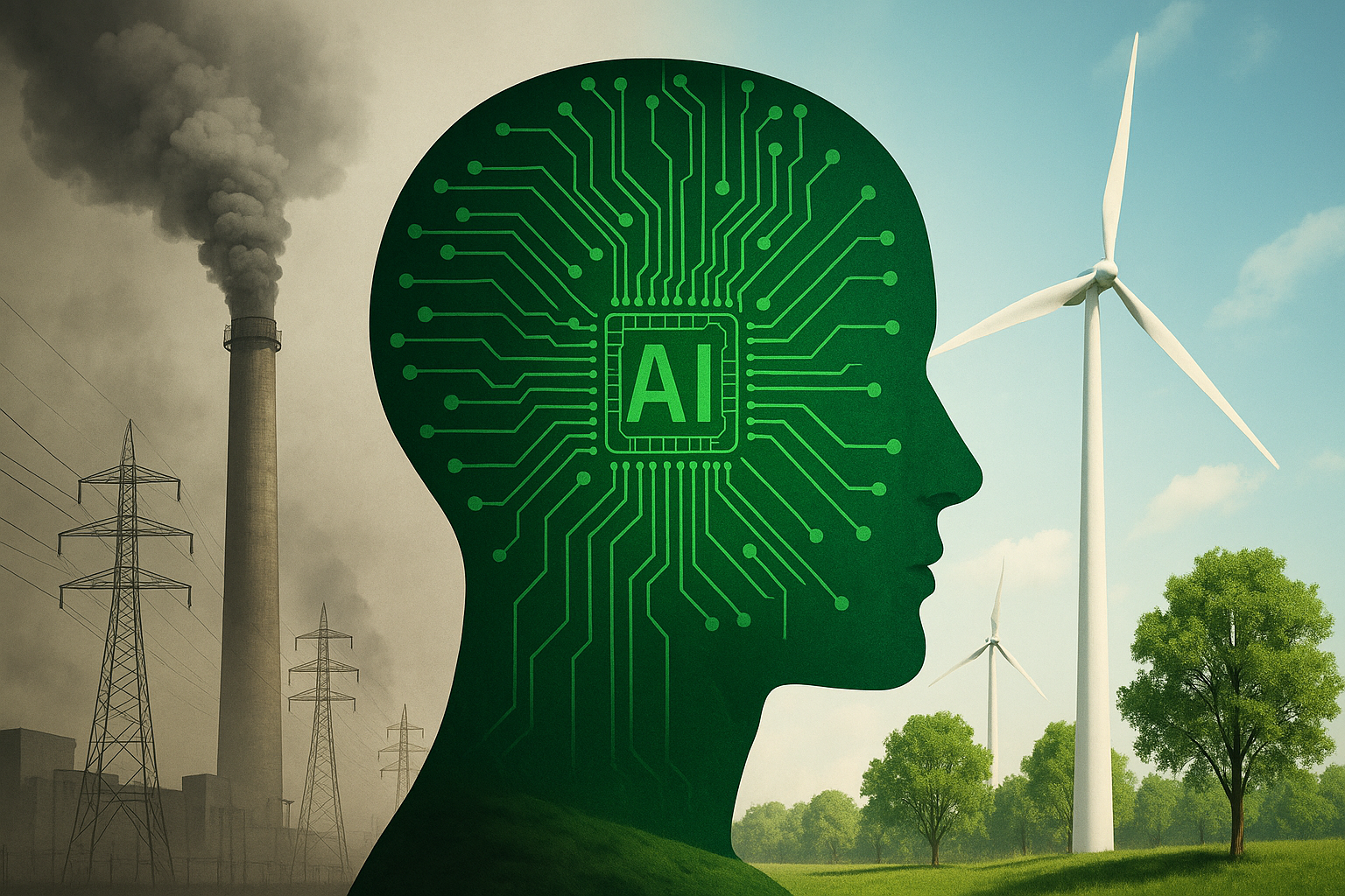 Code Green : Can AI Save the Planet –  or Pollute It?